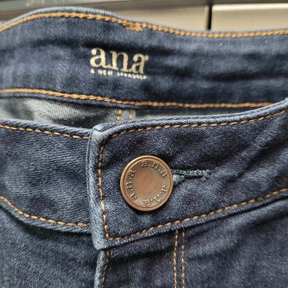 a.n.a. Dark Wash Jeans, Size 10 - Picture 3 of 9